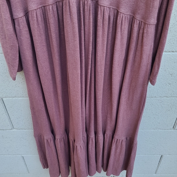 Free People Beach | Moonlight Midi Dress in Summer Sparrow Size Large - Picture 4 of 15